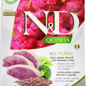 chat sterilise canard farmina quinoa